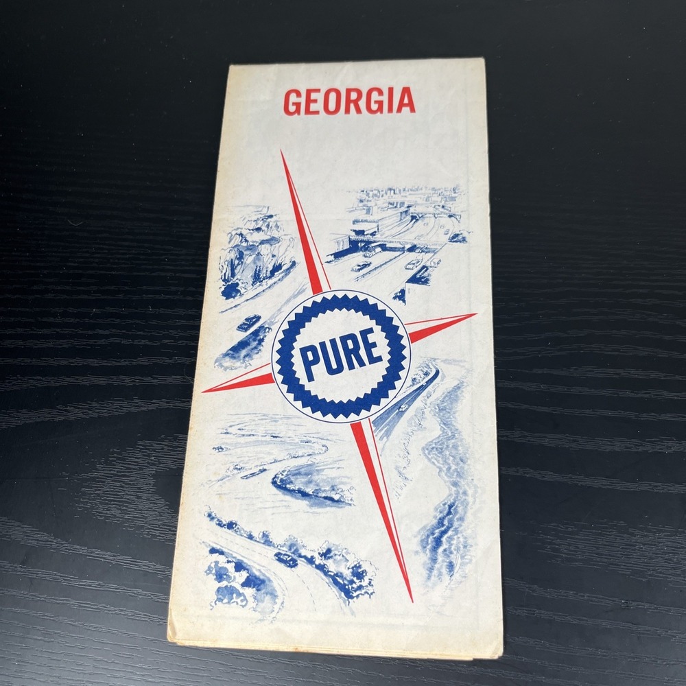Pure Firebird Gasoline Georgia Map‎